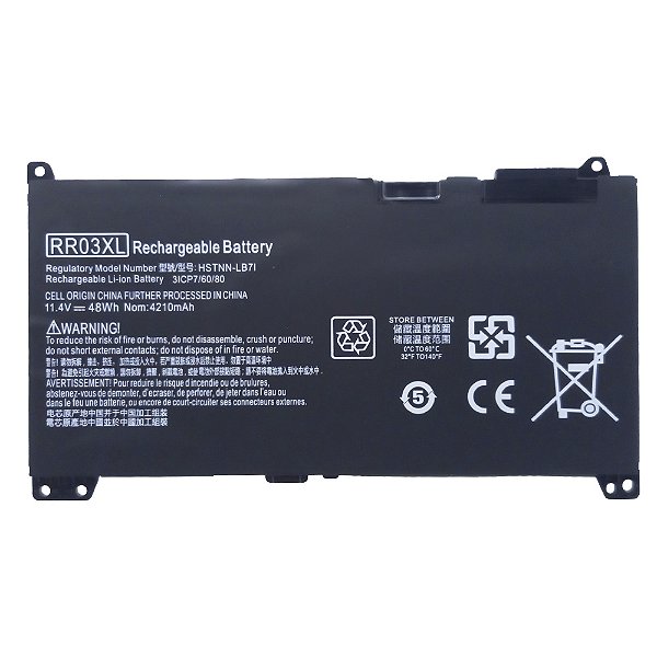 Bateria Para Hp Rr03xl 11.4v 4210mah 48wh