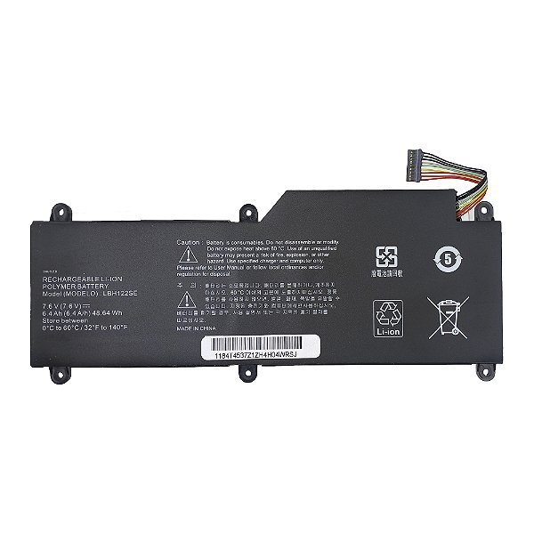 Bateria Para Lg Ultrabook U560 Uv560 U460k U460m U460g 7.6v - 6.4Ah/ 48.64Wh