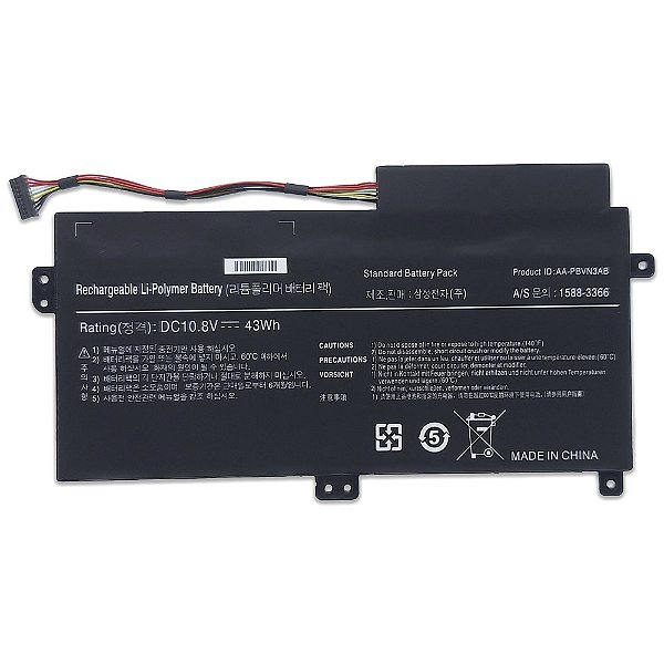 Bateria Para Samsung Ativ Book 4 Np470 10.8v43wh Preto