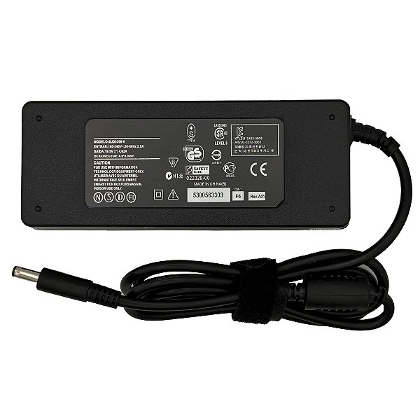Fonte Para Dell 19.5v 4.62a 90w Plug 4.5x3.0mm