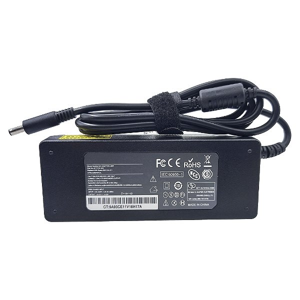 Fonte Para Dell 19.5v 4.62a 90w Plug 4.5x3.0mm