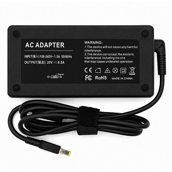Fonte Para Lenovo 20v 8.5a 170w 11mmx4mm Pino Retangular