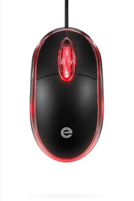Mouse Usb, Óptico Com Led Exbom, Ms-9