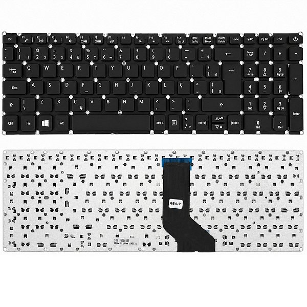 Teclado Para Acer Aspire A315-31, 51 - ES1-572- F5-573-521b - Wifi F2