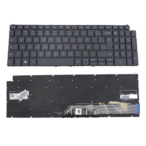Teclado Para Dell Inspiron 02tgm3 15 3501 3502 C/ Back Light