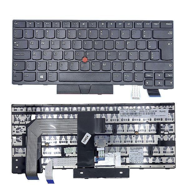 Teclado Para Lenovo Thinkpad T470 T480 Retroiluminado