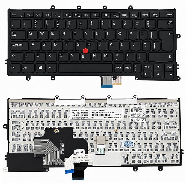 Teclado Para Lenovo Thinkpad X240 X250 Português