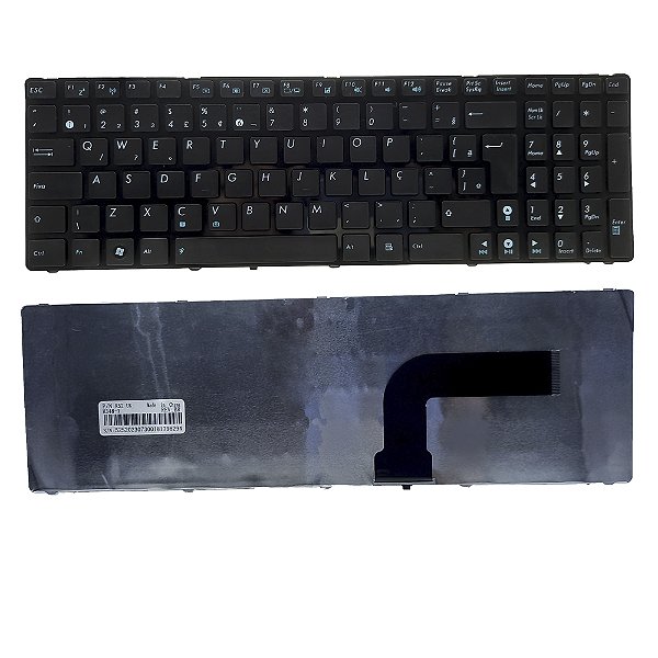 Teclado Para Asus G60 Preto Alfa Numerico
