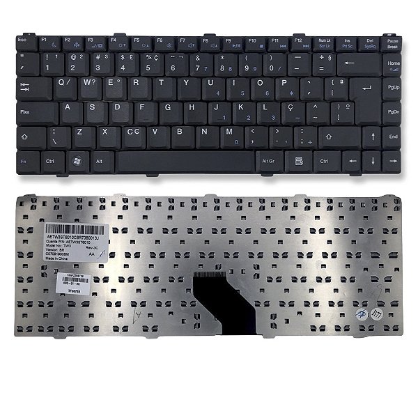 Teclado Para Dell Inspiron 1425 1427 1428 Pk1301s06b0 Br C
