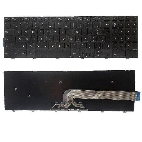 Teclado Para Dell Inspiron 15-3000 Nao Luminoso