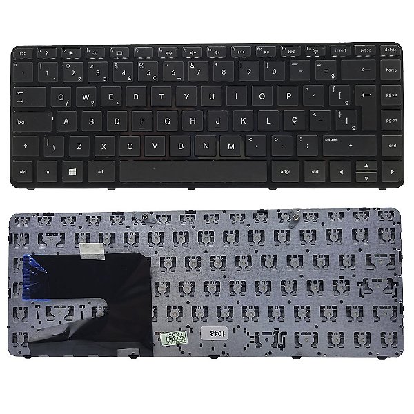 Teclado Para Hp Pavilion 14-r051br Preto Português