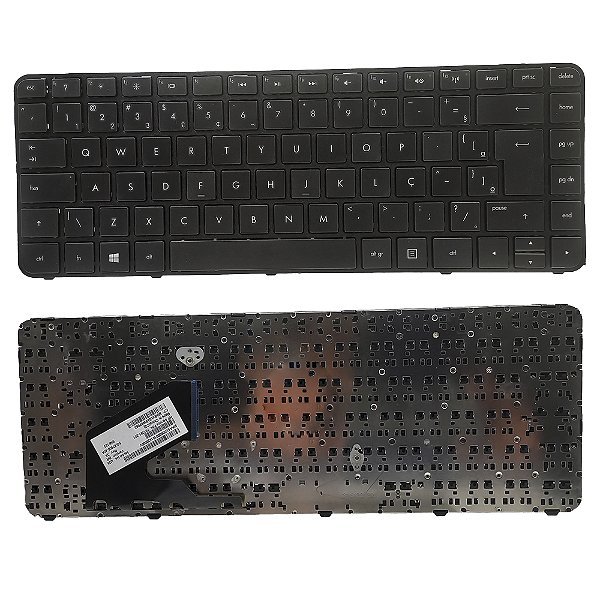 Teclado Para Hp Sleekbook Ultrabook 14, 14b (com Moldura)