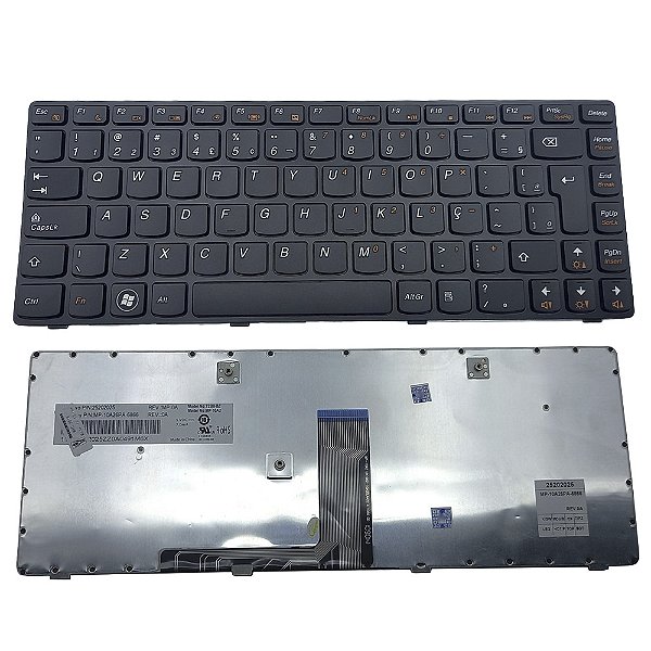 Teclado Para Lenovo G400 G405 G410 Preto Ç