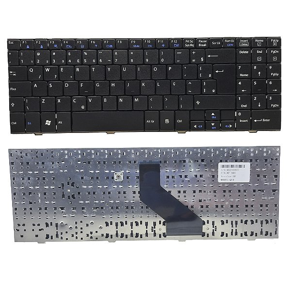 Teclado Para Lg R560 R580 R590 A510 Preto Br