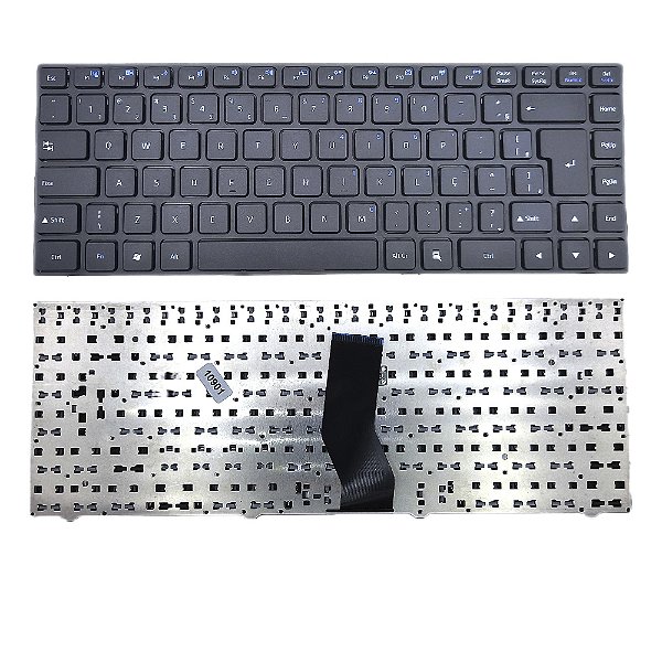 Teclado Para Positivo N9410 N9300 N9350 8520 Preto