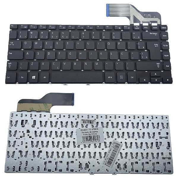 Teclado Para Samsung Np270e4e Np275e4e Preto Sem Numerico