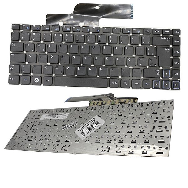 Teclado Para Samsung Np300 Np305 Scarcaca Não Numerico Pt