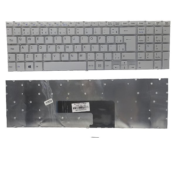 Teclado Para Sony Svf15 Branco Português Com Numerico