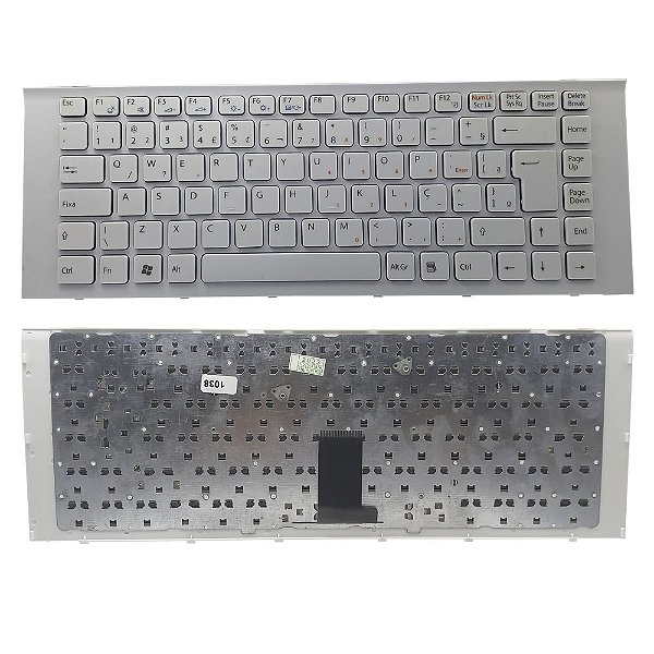 Teclado Para Sony Vpc-eg Branco