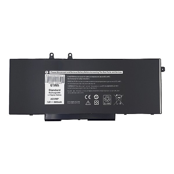 Bateria Para Dell Latitude 5400 5500 4gvmp 61wh