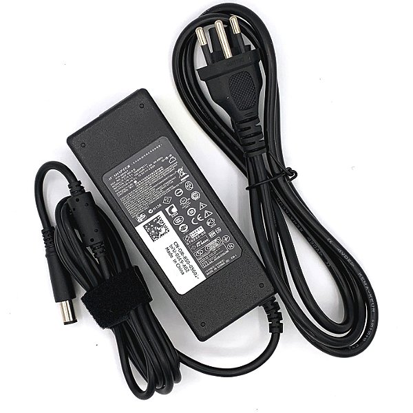 Fonte Para Dell 19.5v 4.62a 90w 7.4 * 5.0 Mm Quadrada