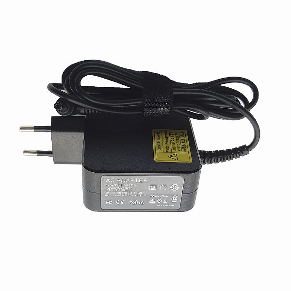 Fonte Para Lenovo 20v. 2.25a 45w Plug 4.0 X 1.7 Mm
