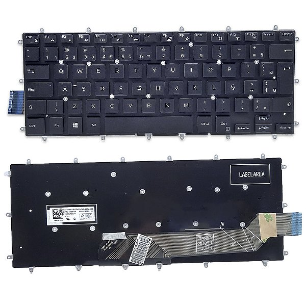 Teclado Para Dell Inspirion 13-5378 7560 7460 P58f14-5481 5480 PRETO