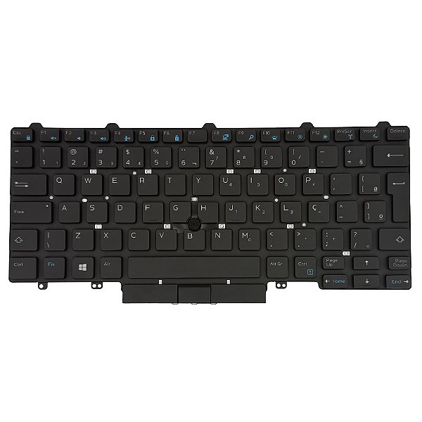 Teclado Para Dell Latitude E5450 E5470 E7450 E7470 - Com iluminação