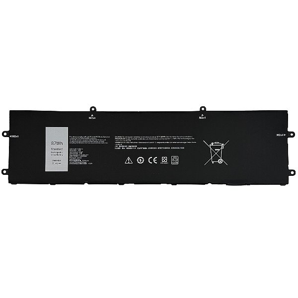 Bateria Para Dell Alienware X15 R1 R2 X17 R1 R2 11.4v 7250mAh 87Wh Type DWVRR