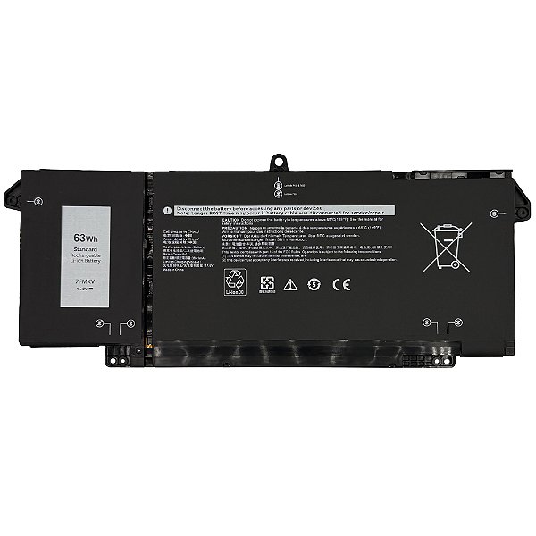 Bateria Para Dell Latitude 5320 7520 7420 15.2v 63wh Type 7FMXV