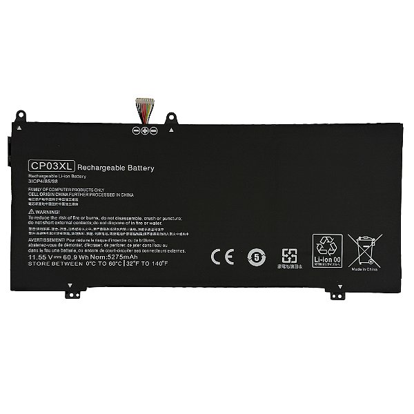 Bateria Para Hp Cp03xl 11.55v 5275mah 60.9wh