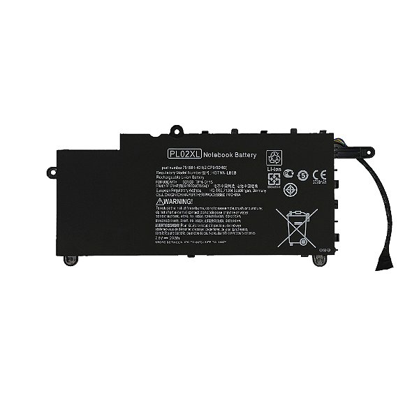 Bateria Para Hp Pl02xl Pavilion 11 X360 11-n010dx Hstnn-lb6b 7.6V 3720Mah 29WH