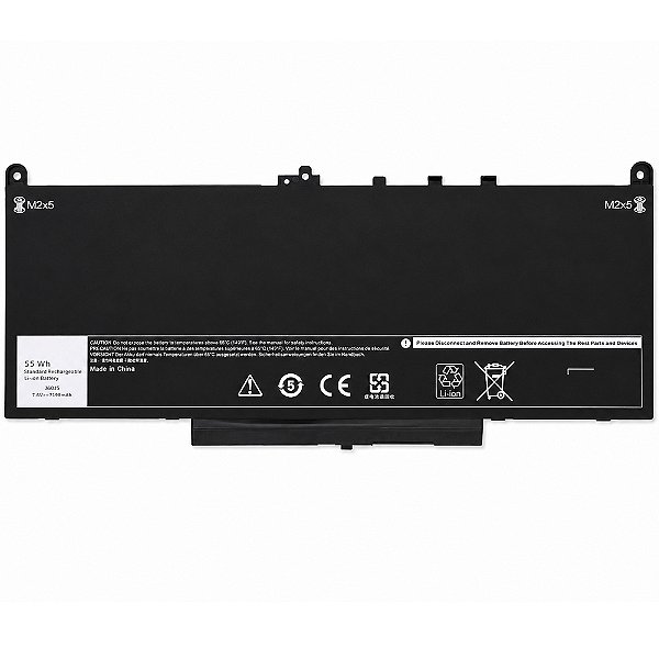 Bateria Para Dell Latitude E7270 E7470 7.6v - 7198mAh/ 55WH -J60j5