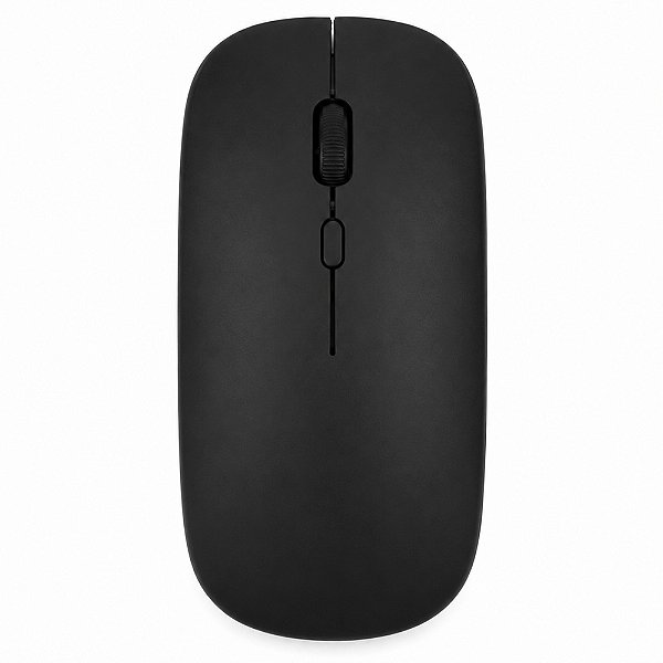 Mouse Wireless Sem Fio 2.4ghz Recarregável Preto