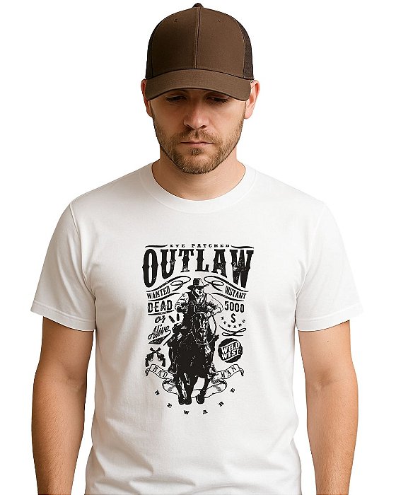 Camiseta casual Country Outlaw