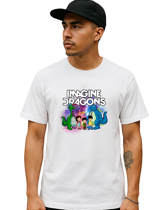 Camiseta engraçada Imagine Dragons