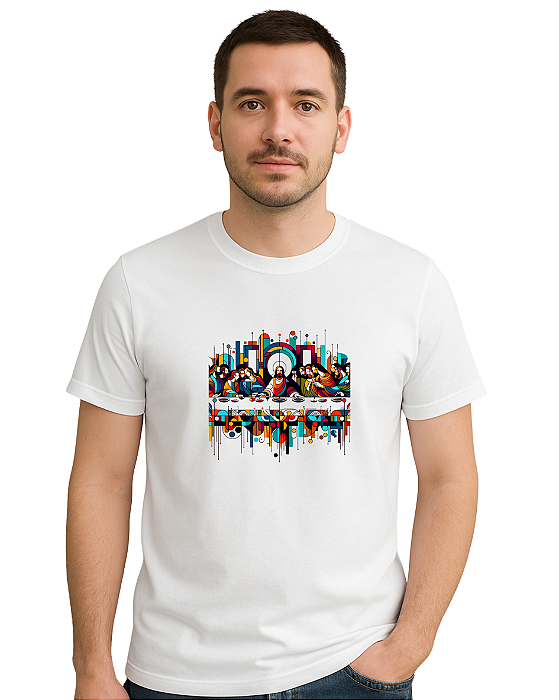Camiseta Religiosa Última Ceia