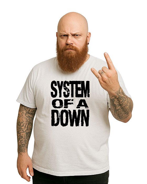Camiseta Masculina System Of a Down
