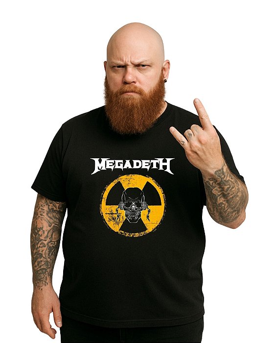 Camiseta Masculina Megadeth