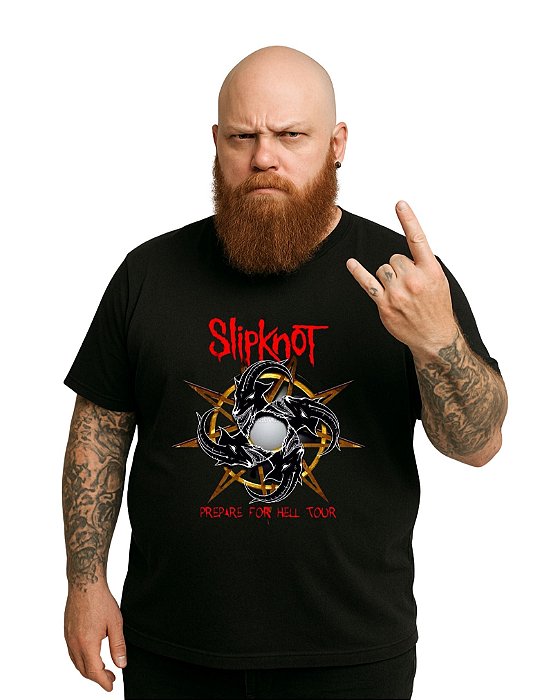 Camiseta Masculina Slipknot