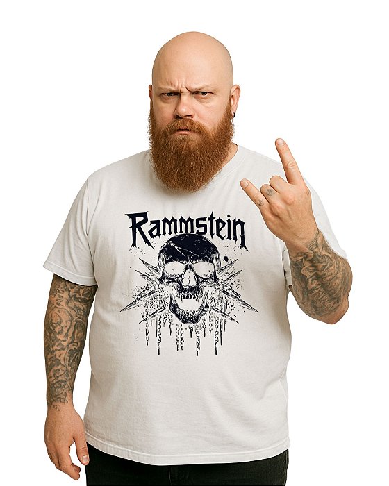Camiseta Masculina Rammstein