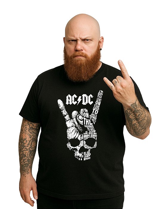 Camiseta Masculina AC/DC