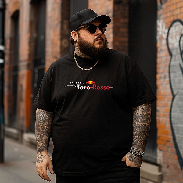 Camiseta Plus Size Masculina Fórmula 1 Toro Rosso