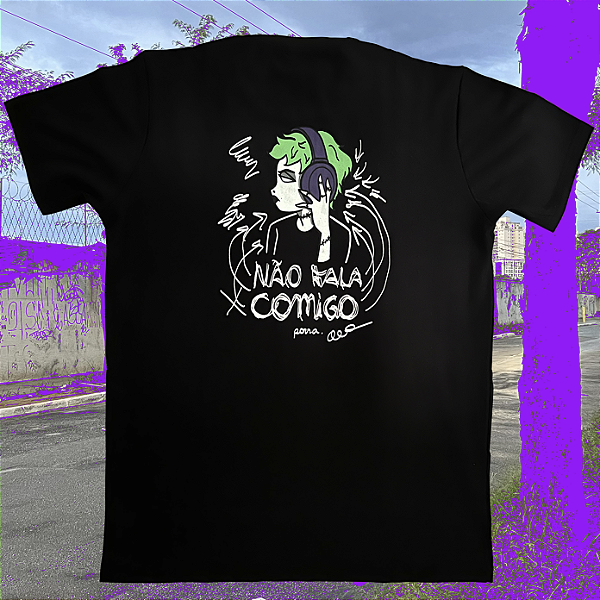 Camiseta NÃO FALA COMIGO