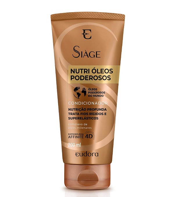 Condicionador Nutri Óleos Poderosos (200ml) - Eudora Siàge