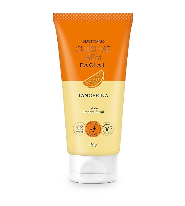 Gel de Limpeza Facial Tangerina (150g) - O Boticário