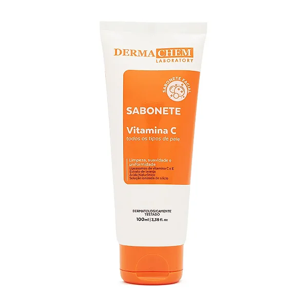 Sabonete Facial Vitamina C (100ml) - Dermachem