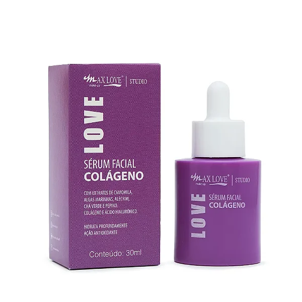 Sérum Facial Colágeno (30ml) - Max Love