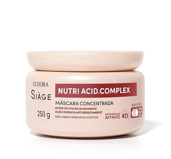 Máscara Capilar Nutri Acid. Complex (250g) - Eudora Siàge