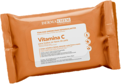 Lenço Demaquilante Vitamina C Anti-idade